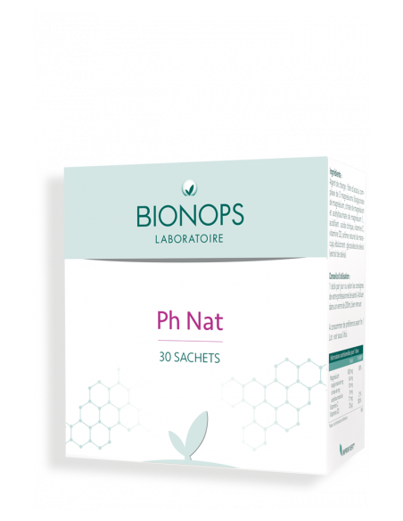 Bionops PH Nat 30 sachets - Régule l'équilibre Acido -Basique - Anti acidité gastrique Bionops PH Nat 30 sachets - Régule l'équilibre Acido -Basique - Anti acidité gastrique
