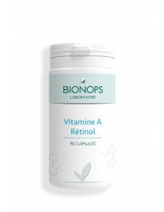 Bionops Vitamin A Retinol - 100 % natürlich - Aus Lebertran gewonnen