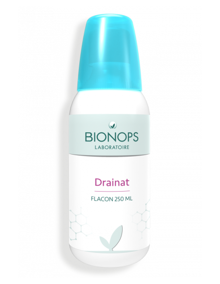 Bionops Drainat - Flacon de 250 ml - Draineur et brûleur de graisse