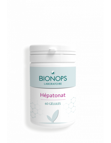 Bionops Hépatonat - Choline Citrate, Chardon Marie, Inositol, Méthionine pour la Detox foie