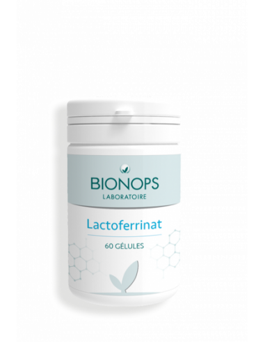 Bionops Lactoferrinat 60 gélules - Lactoferrine