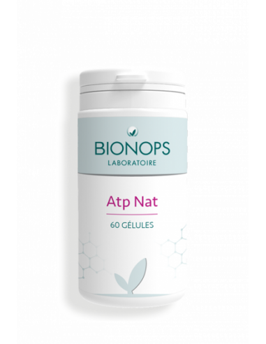 ATP NAT 60 gélules - Complément Alimentaire Antixoxydant des mitochondries - Bionops Suisse