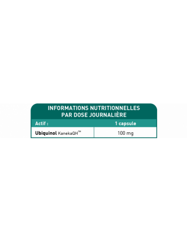 Bionops Ubiquinat 100 - Nicht oxidiertes CoEnzym Q10 Ubiquinol